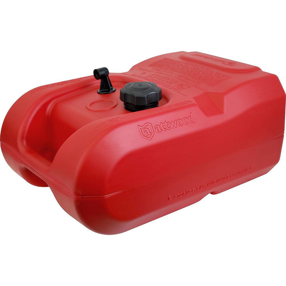 Attwood Portable Fuel Tank - 3 Gallon w/o Gauge - Boat Gear USA