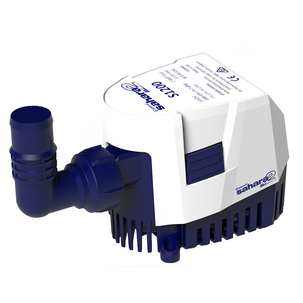 Attwood Sahara MK2 S1200 Bilge Pump 1200 GPH - 24V - Automatic - Boat Gear USA