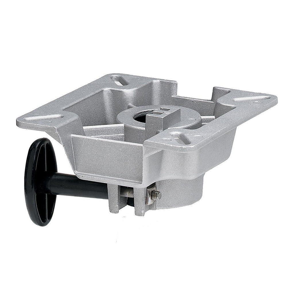 Attwood SWIVL-EZE LakeSport 2-3/8" Seat Mount w/Friction Control - Aluminum - Boat Gear USA