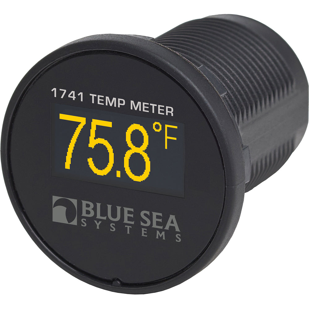 Blue Sea 1741 Mini OLED Temperature Meter - Boat Gear USA