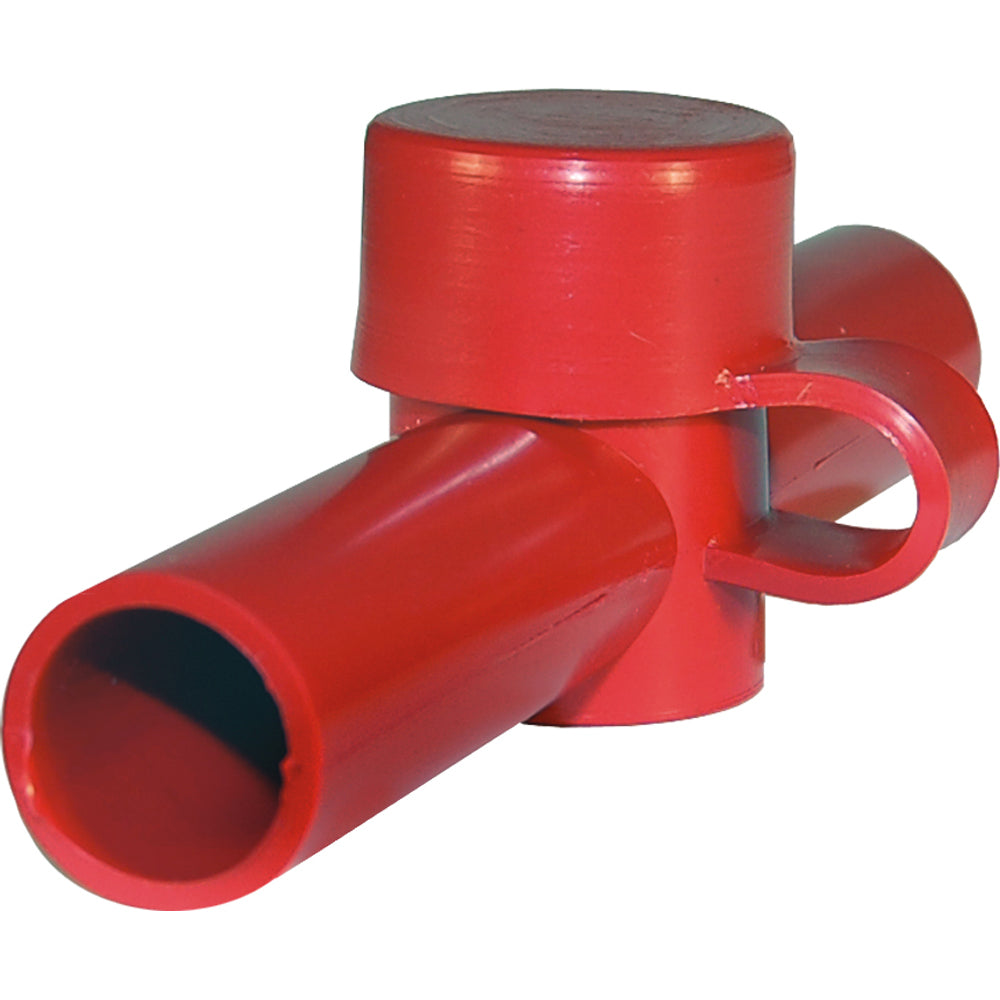 Blue Sea 4003 Cable Cap Dual Entry - Red - Boat Gear USA