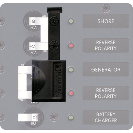 Blue Sea 4125 AC A-Series Circuit Breaker Lockout Slide - Boat Gear USA