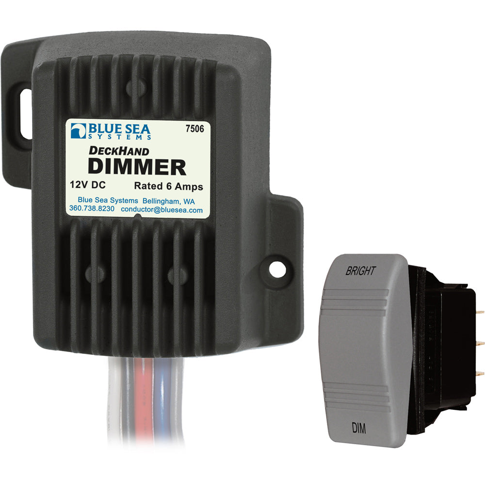 Blue Sea 7506 DeckHand Dimmer - 6 Amp/12V - Boat Gear USA