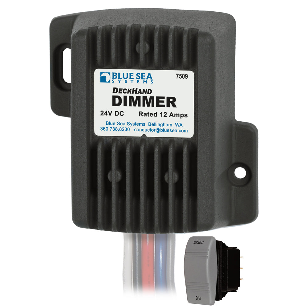 Blue Sea 7509 DeckHand Dimmer - 12 Amp/24V - Boat Gear USA