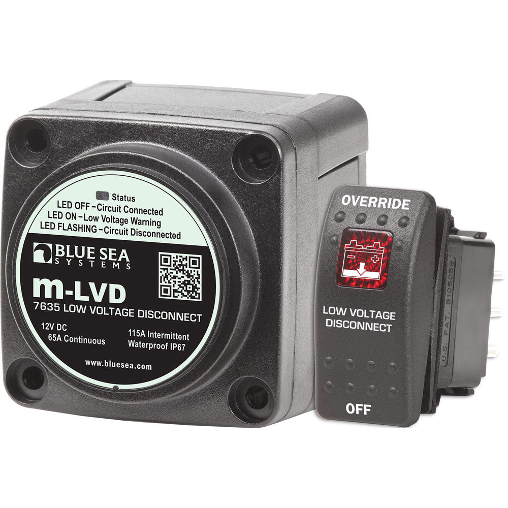 Blue Sea 7635 m-LVD Low Voltage Disconnect - Boat Gear USA