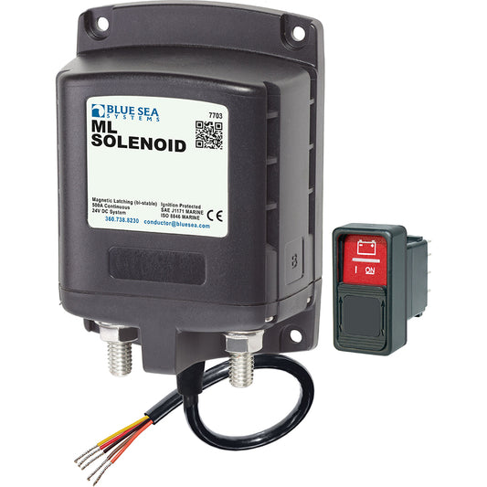 Blue Sea 7703 ML-Series Remote Battery Switch 24v DC - Boat Gear USA