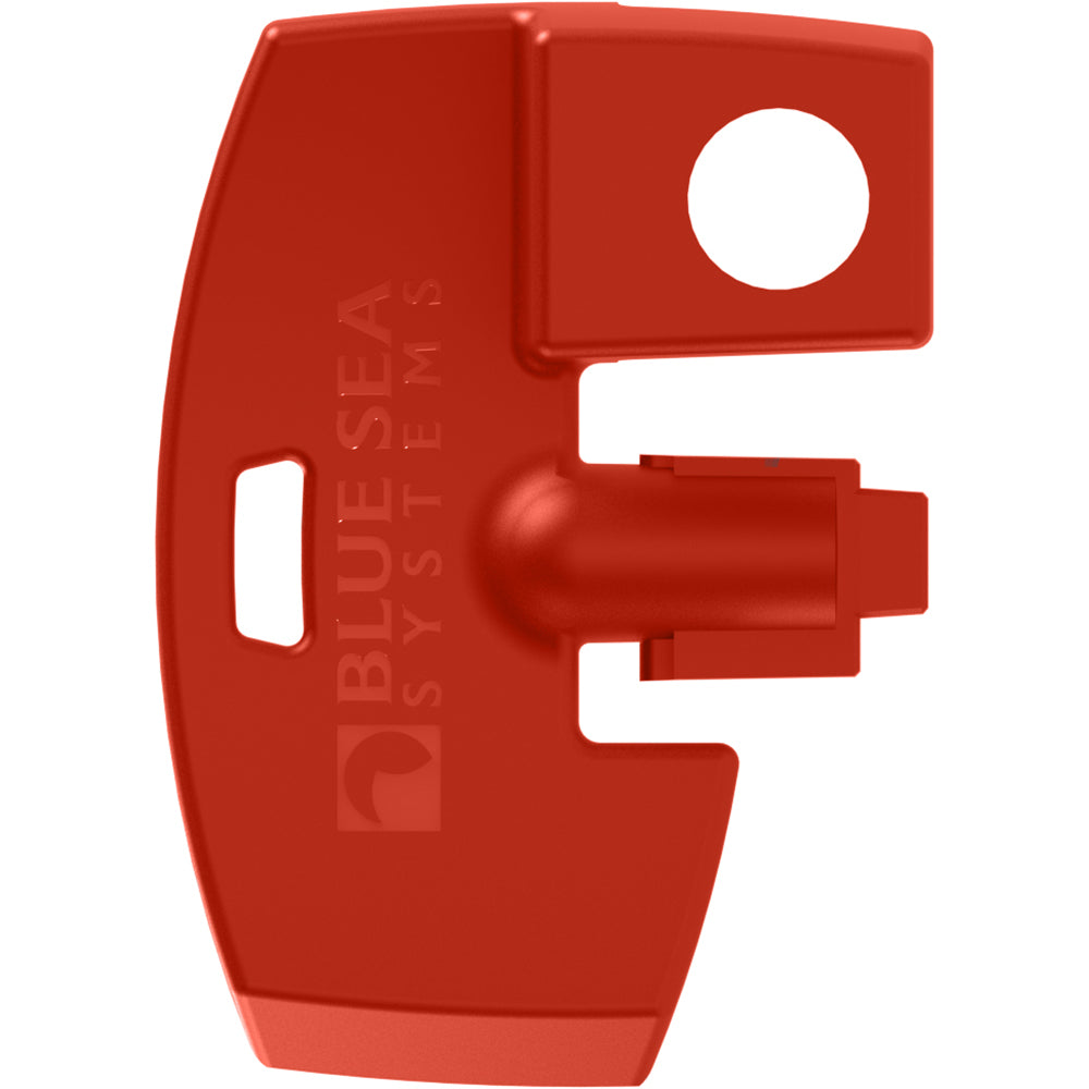 Blue Sea 7903 Battery Switch Key Lock Replacement - Red - Boat Gear USA