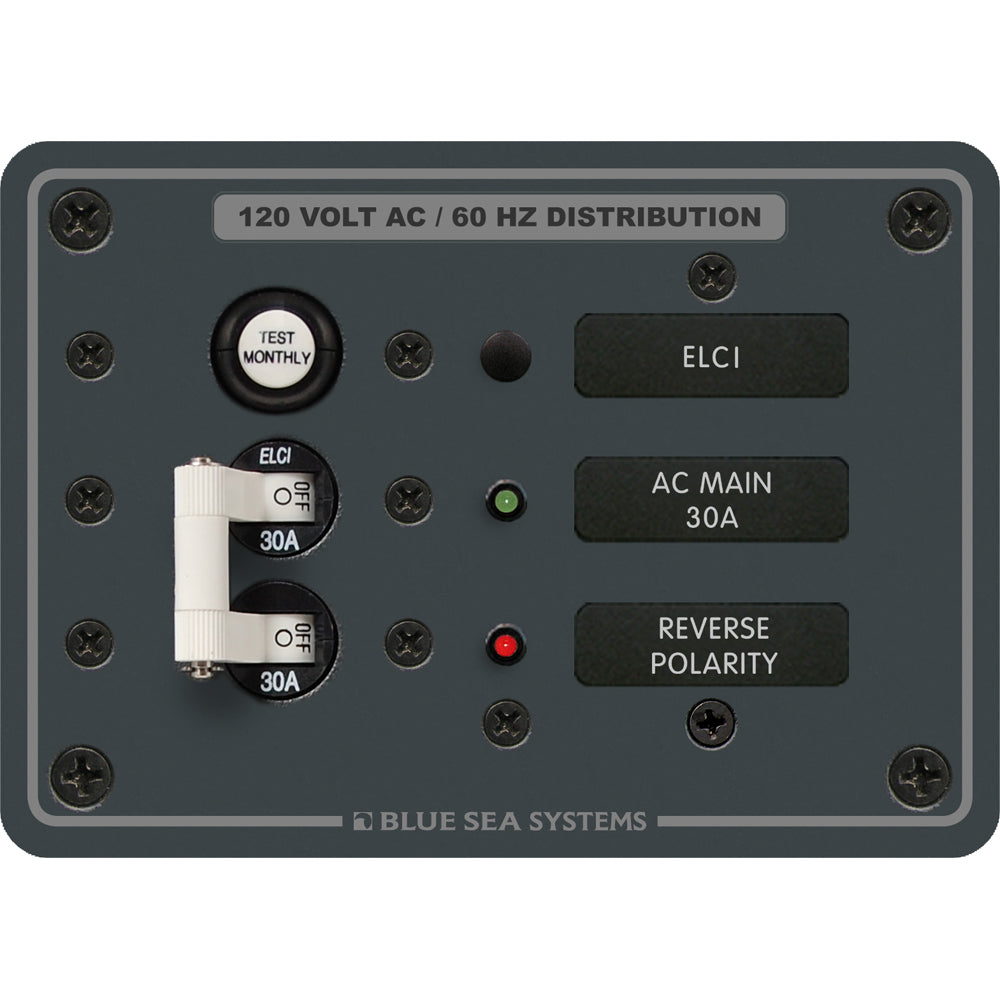 Blue Sea 8100 ELCI GFCI Panel - Boat Gear USA