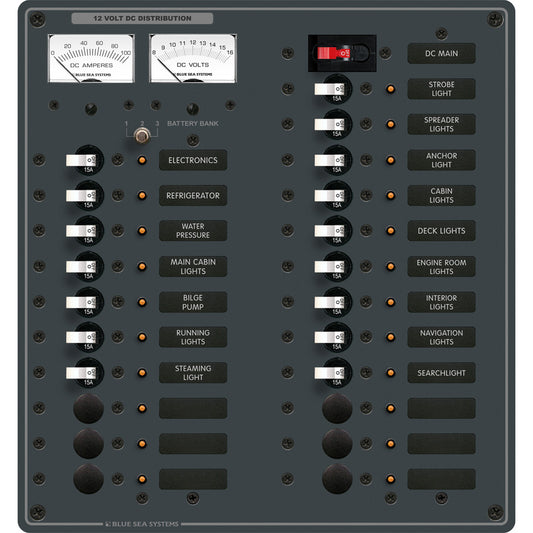 Blue Sea 8380 DC Main + 22 Position - Boat Gear USA