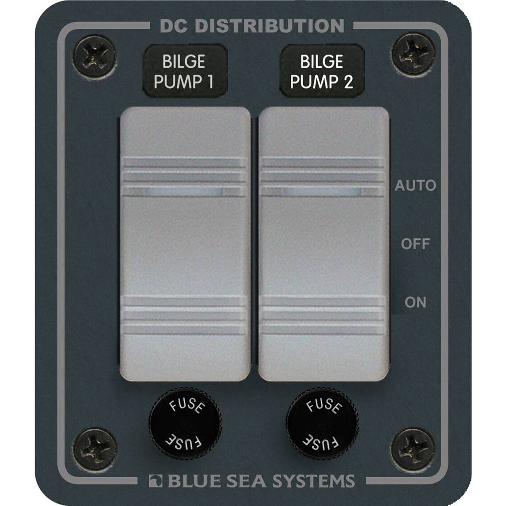 Blue Sea 8664 Contura 2 Bilge Pump Control Panel - Boat Gear USA