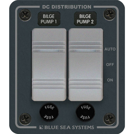 Blue Sea 8664 Contura 2 Bilge Pump Control Panel - Boat Gear USA