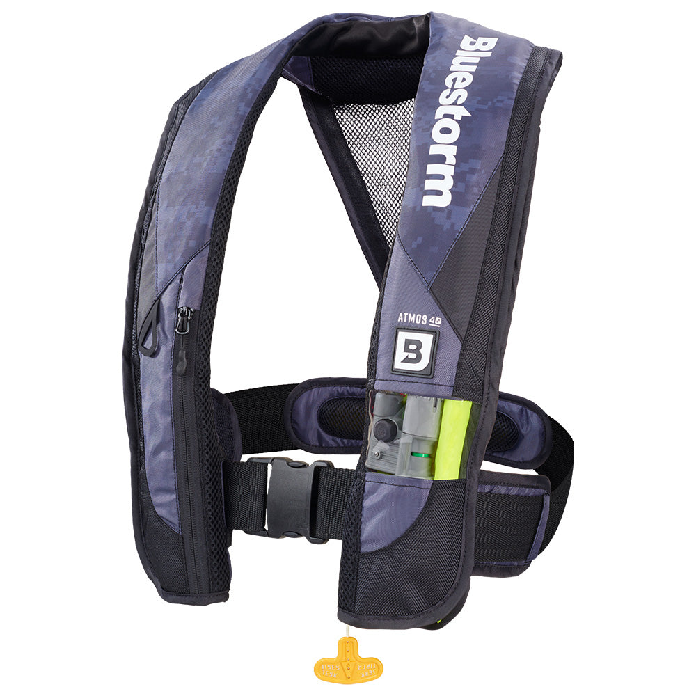 Bluestorm Atmos 40 Auto Type II Inflatable PFD - Apex Black - Boat Gear USA