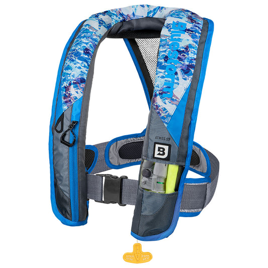 Bluestorm Atmos 40 Auto Type II Inflatable PFD - Coastal Blue - Boat Gear USA