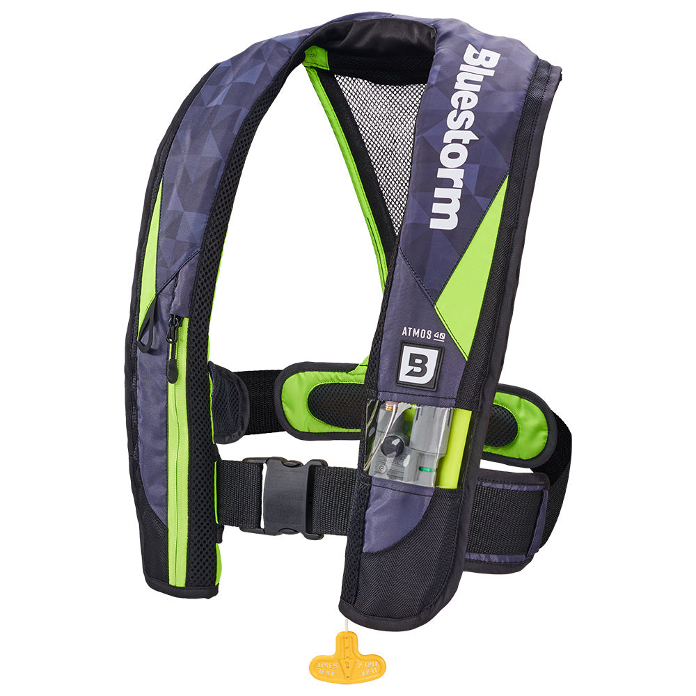 Bluestorm Atmos 40 Auto Type II Inflatable PFD - Hi-Vis - Boat Gear USA