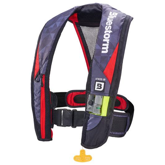 Bluestorm Atmos 40 Auto Type II Inflatable PFD - Red - Boat Gear USA