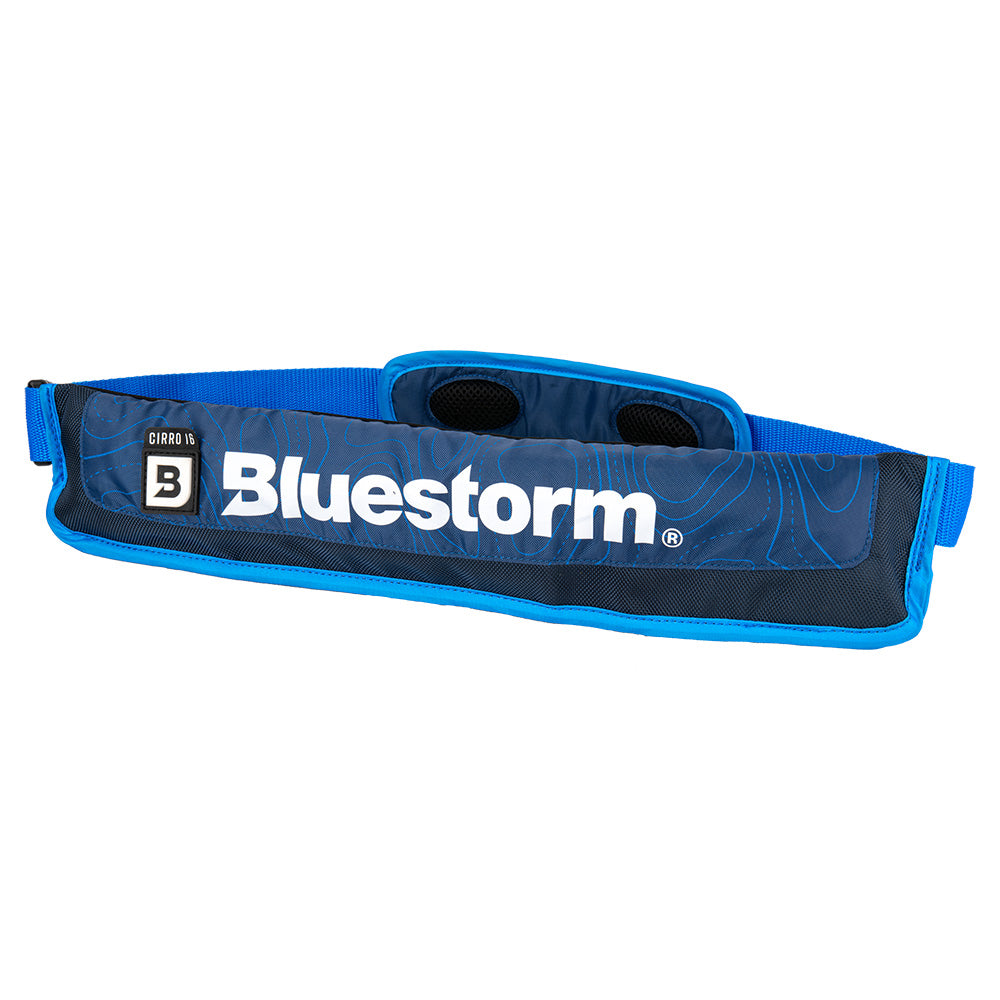 Bluestorm Cirro 16 Manual Inflatable Belt Pack - Deep Blue - Boat Gear USA