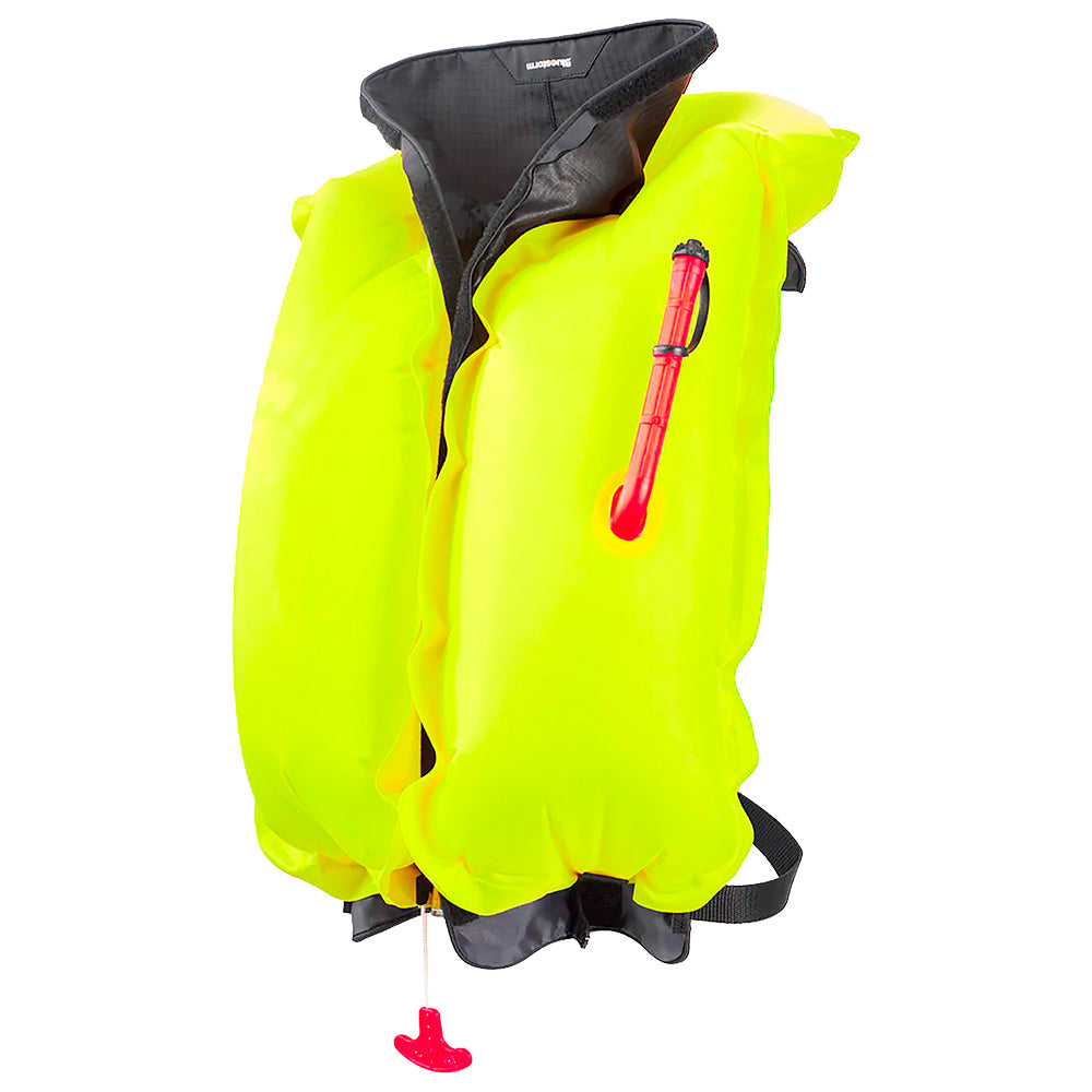 Bluestorm Cirrus 26 Auto/Manual Type V Inflatable PFD - Apex Black - Boat Gear USA