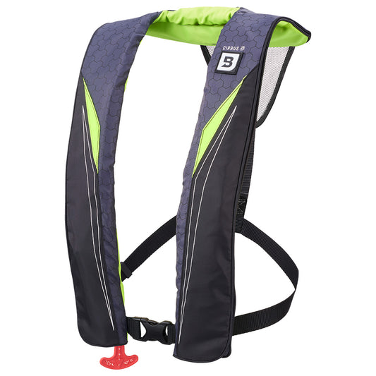 Bluestorm Cirrus 26 Auto/Manual Type V Inflatable PFD - Hi-Vis - Boat Gear USA
