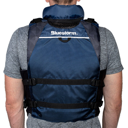 Bluestorm Classic Adult Fishing Life Jacket - Deep Blue - S/M - Boat Gear USA