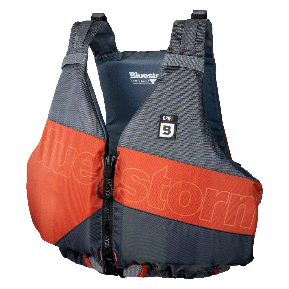 Bluestorm Drift Adult Universal Paddling Vest - Legendary Copper - Boat Gear USA