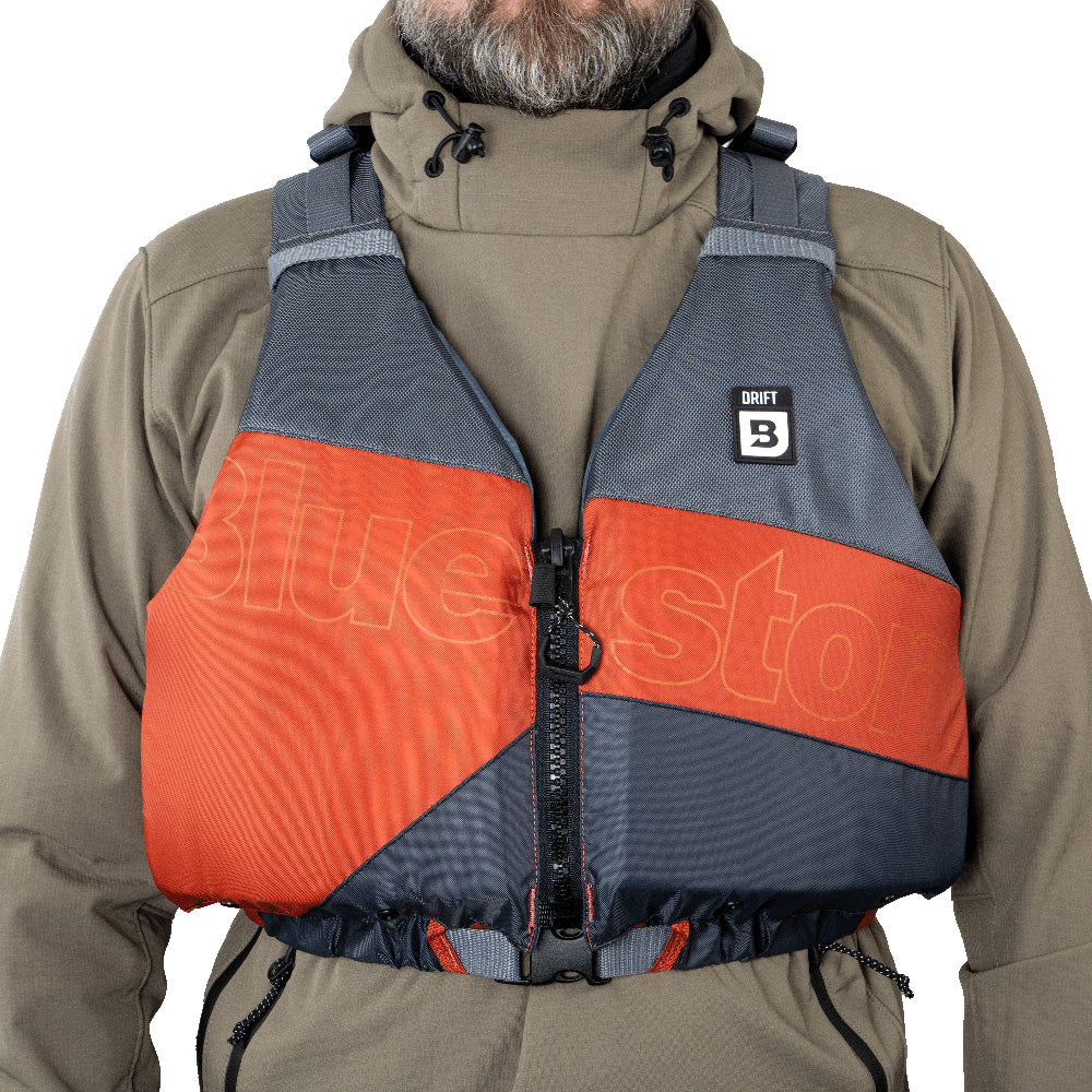 Bluestorm Drift Adult Universal Paddling Vest - Legendary Copper - Boat Gear USA