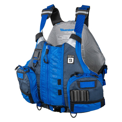 Bluestorm Kinetic Kayak Fishing Vest - Deep Blue - 2XL/3XL - Boat Gear USA