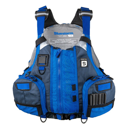 Bluestorm Kinetic Kayak Fishing Vest - Deep Blue - 2XL/3XL - Boat Gear USA