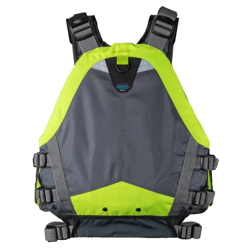 Bluestorm Kinetic Kayak Fishing Vest - Hi-Vis - 2XL/3XL - Boat Gear USA