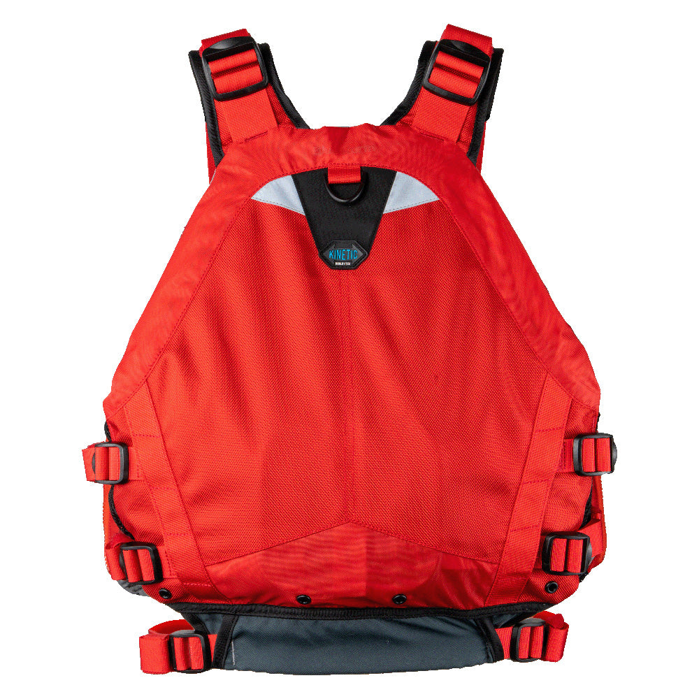 Bluestorm Kinetic Kayak Fishing Vest - Nitro Red - L/XL - Boat Gear USA