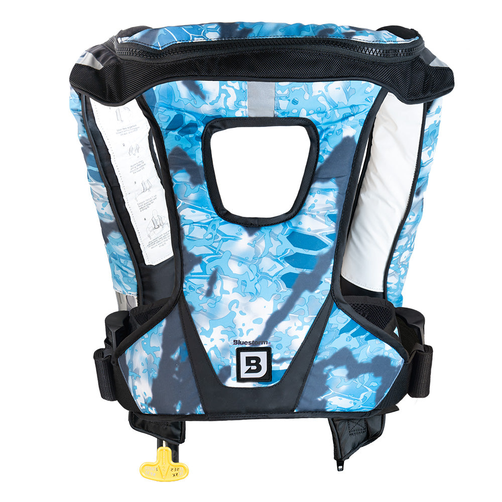 Bluestorm Kryptek Arcus 40 Auto Type II Inflatable PFD - Obscura Litus - Boat Gear USA