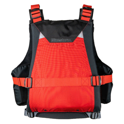 Bluestorm Motive Kayak Fishing Vest - Nitro Red - L/XL - Boat Gear USA