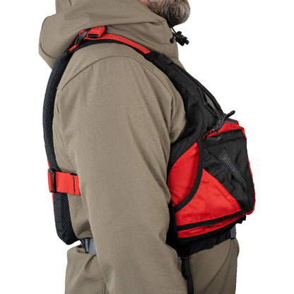 Bluestorm Motive Kayak Fishing Vest - Nitro Red - L/XL - Boat Gear USA