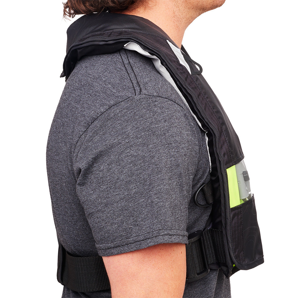 Bluestorm Stratus 35 Auto Type II Inflatable PFD - Hi-Vis - Boat Gear USA