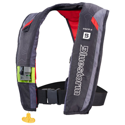 Bluestorm Stratus 35 Auto Type II Inflatable PFD - Red - Boat Gear USA