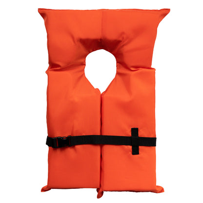 Bluestorm Type II Adult Universal Foam Life Jacket - Orange - Boat Gear USA