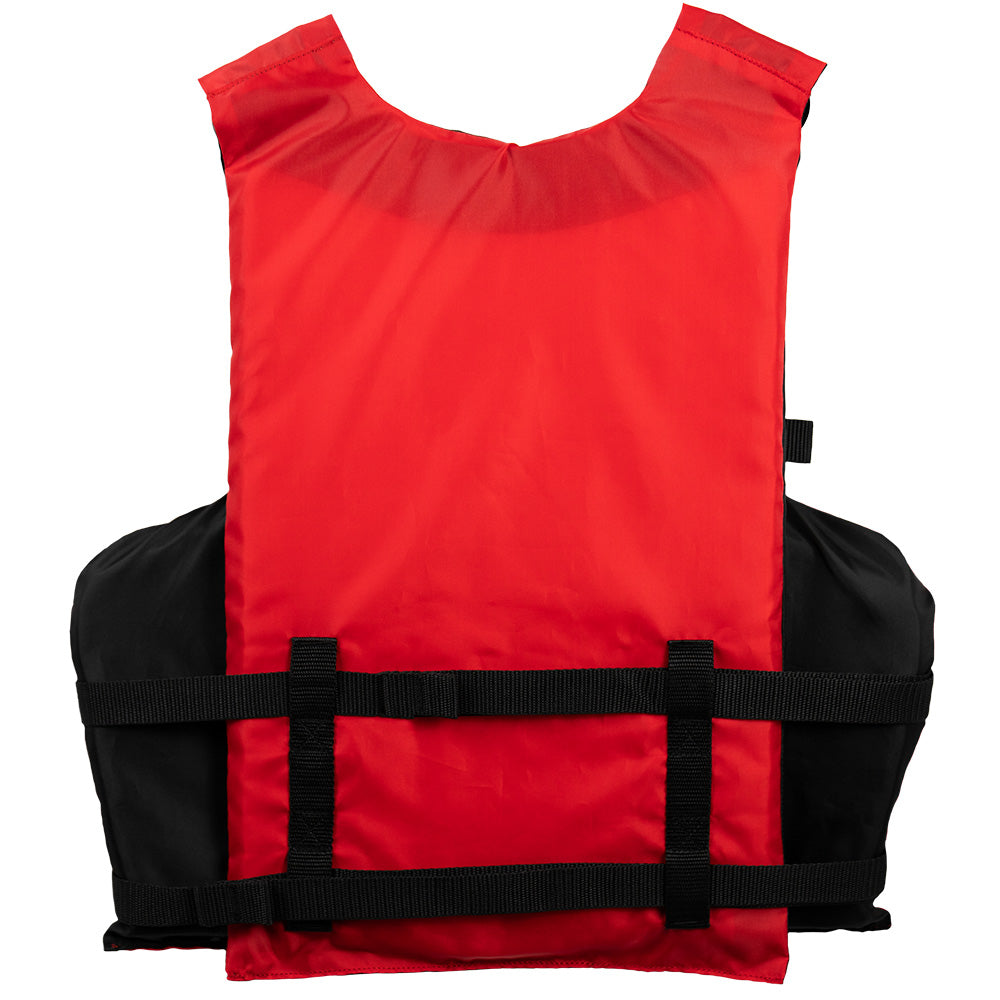 Bluestorm Type III General Boating Adult Universal Foam Life Jacket - Red - Boat Gear USA