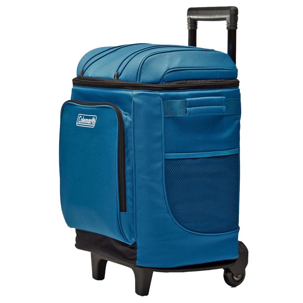 Coleman CHILLER™ 42-Can Soft-Sided Portable Cooler w/Wheels - Deep Ocean - Boat Gear USA