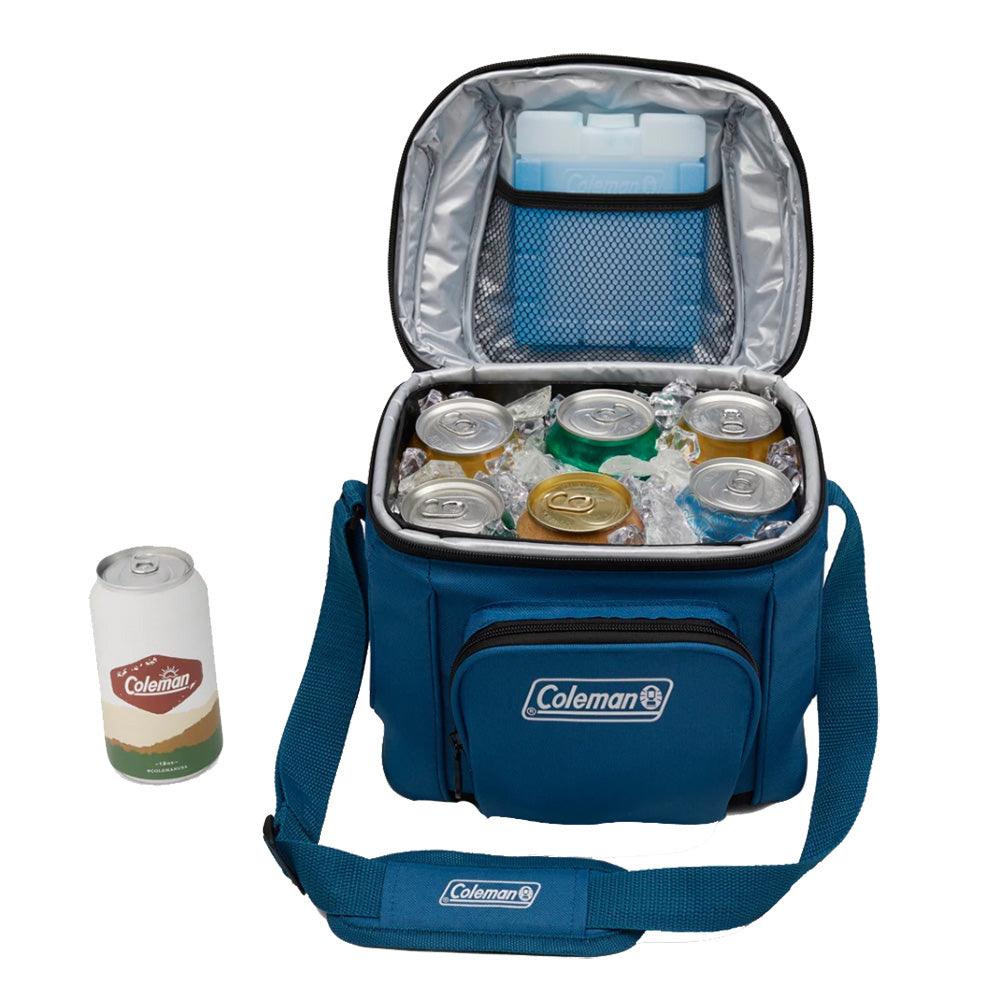 Coleman CHILLER™ 9-Can Soft-Sided Portable Cooler - Deep Ocean - Boat Gear USA