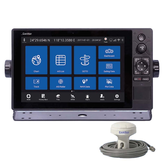 ComNav M10 DGPS Chartplotter w/Integrated Class B AIS Transceiver - Boat Gear USA