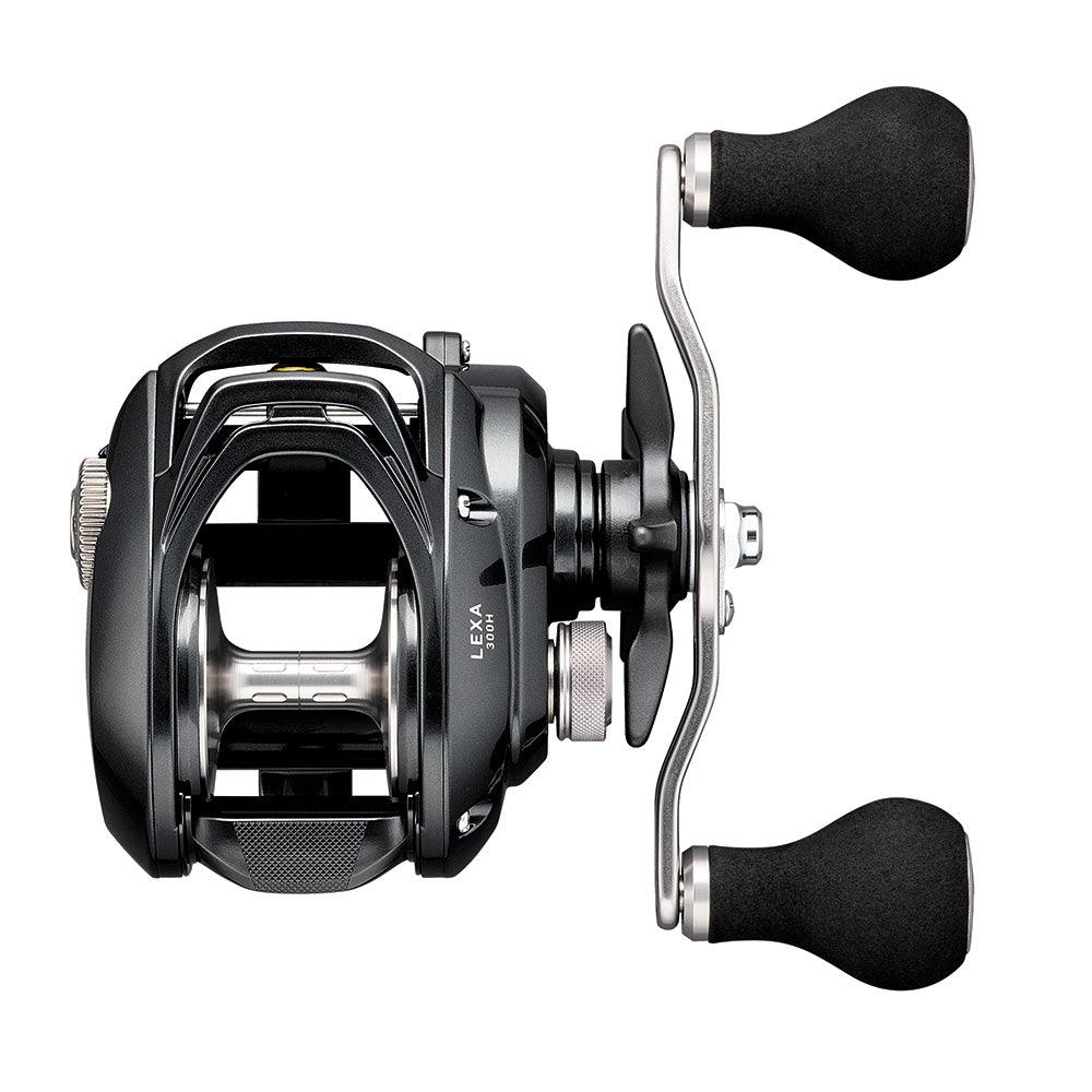 Daiwa Lexa 300 Baitcasting Reel - Hyper Speed - Dual Paddle Handle - Boat Gear USA