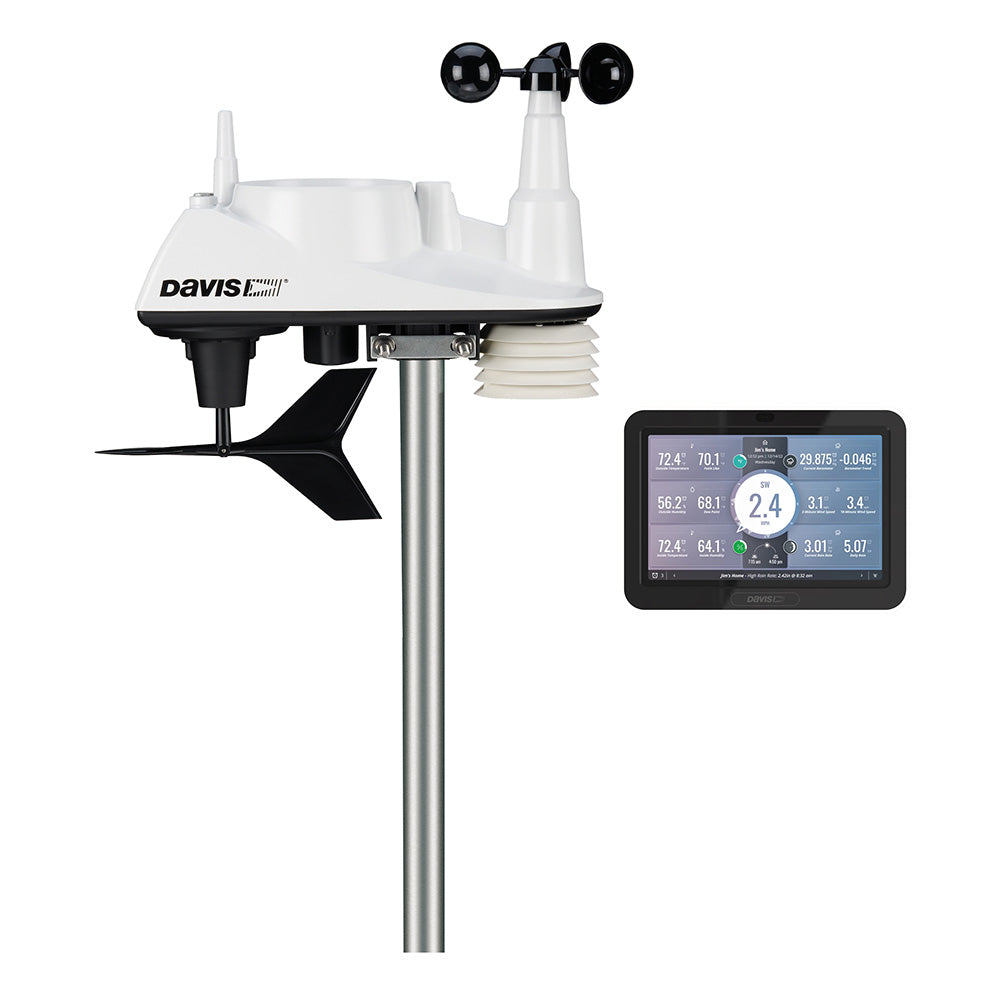 Davis Vantage Vue Wireless Weather Station w/WeatherLink Console - Boat Gear USA