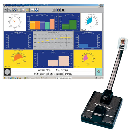 Davis WeatherLink® Windows - Serial Port f/Vantage Vue & Pro2 Series - Boat Gear USA