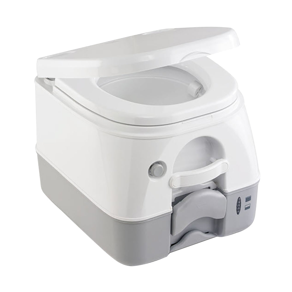 Dometic 974 Portable Toilet w/Mounting Brackets -2.6 Gallon - Grey - Boat Gear USA