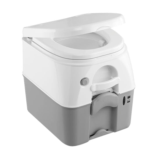 Dometic 975 Portable Toilet w/Mounting Brackets - 5 Gallon - Grey - Boat Gear USA