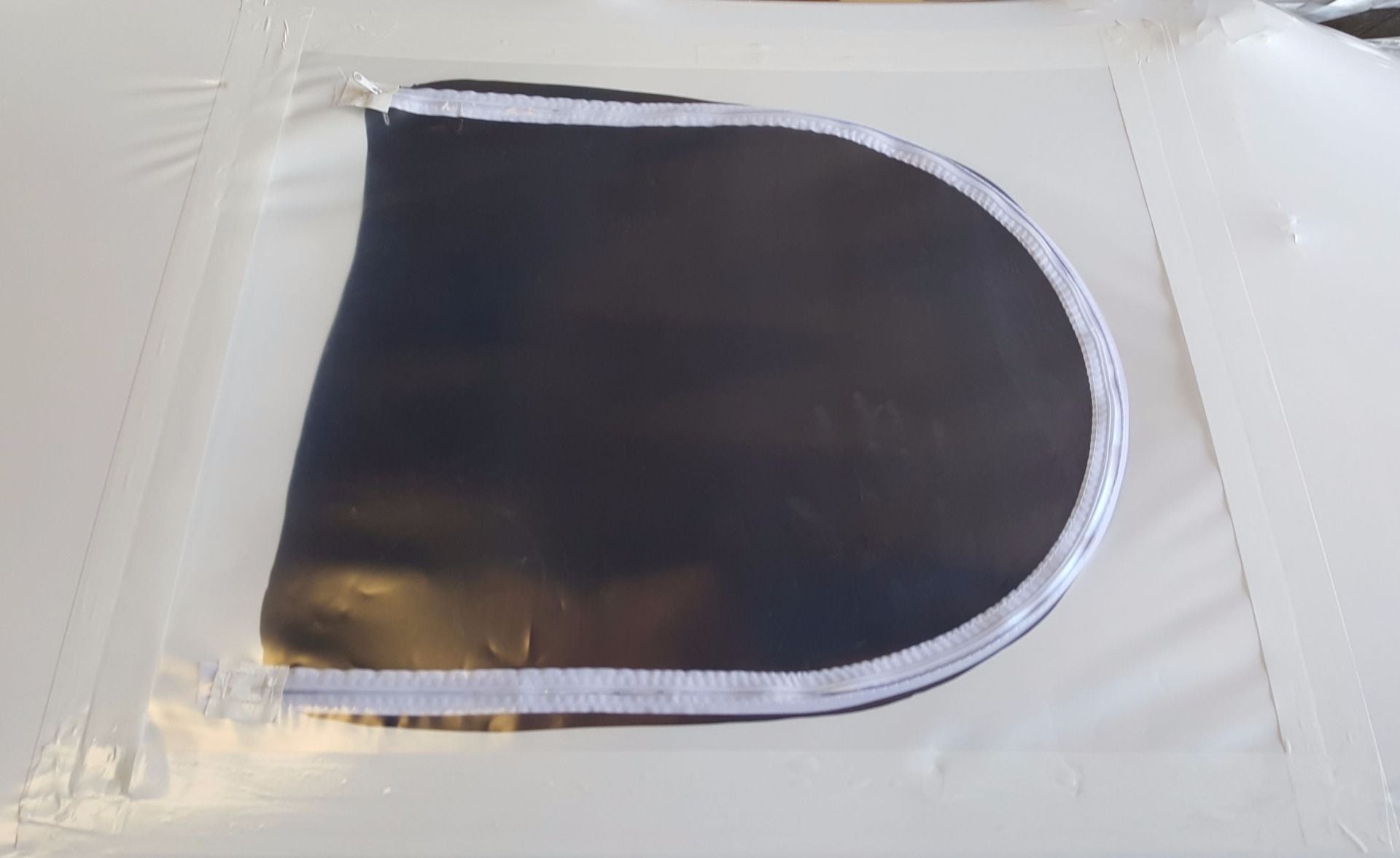 DR.SHRINK - 30' X 36' ZIPPER ACCESS DOOR WHITE - DS-36W - Boat Gear USA