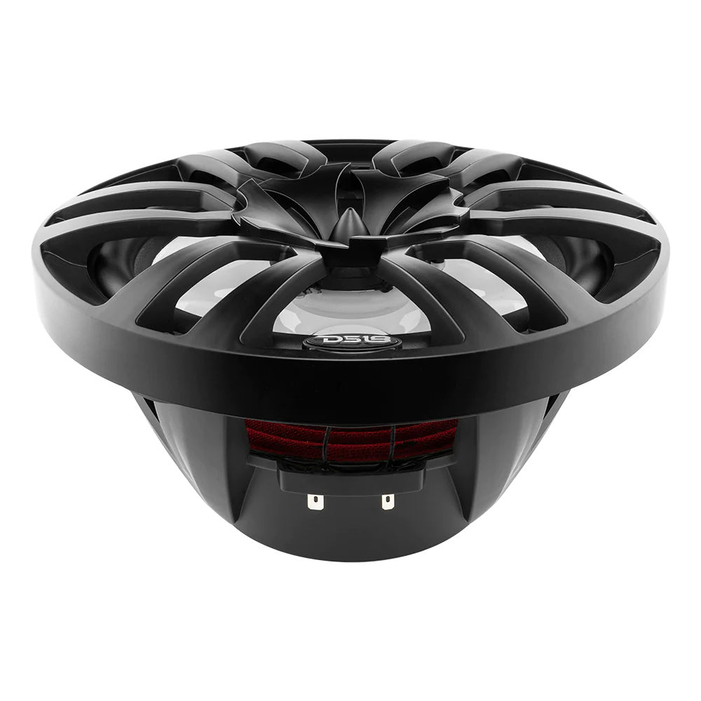 DS18 HYDRO 10" 2-Way Marine Speakers w/Bullet Tweeters & Integrated RGB LED Lights - Black - Boat Gear USA