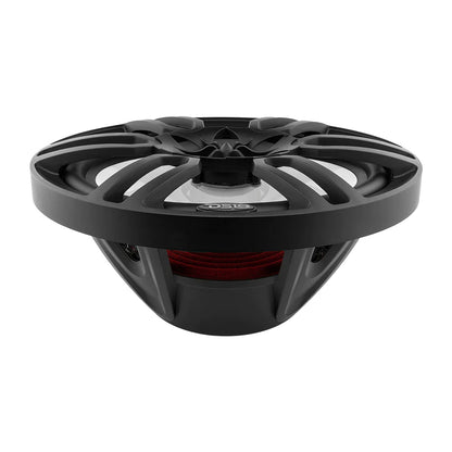 DS18 HYDRO 6 x 9" 2-Way Marine Speakers w/Integrated RGB LED Lights - 375W - Black - Boat Gear USA