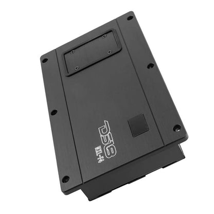 DS18 HYDRO Flush Mount Full Range Digital Marine 4-Channel AMP w/Voltmeter - 1200W - Boat Gear USA