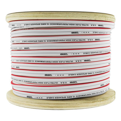 DS18 HYDRO Marine Grade OFC Speaker Wire 12 GA - 150' Roll - Boat Gear USA