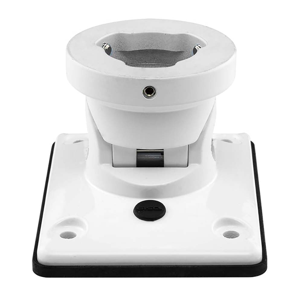 DS18 HYDRO Universal Flat Swivel Mount - White - Boat Gear USA